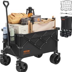330lbs Collapsible Folding Wagon Cart(Jh2230C)