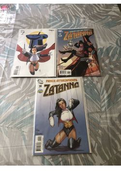 DC Comics Zatanna Comic #9, 10, 12