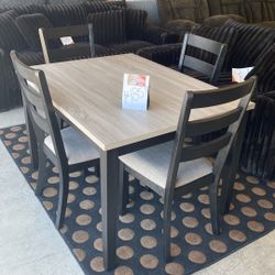 New Dining Table For Chairs, Beautiful Colors, White And Black. Send They Deliver We Finance. I See My Finance Snap Finance Caffeine Finance 324 Month