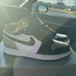 Jordan Retro 1 Gold Toe Top 3 Size 12