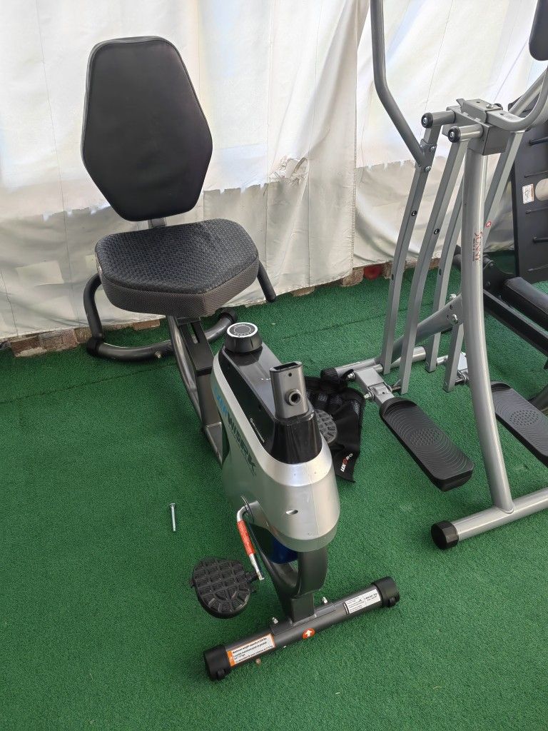 Exerwork 2500 Recumbent Bike - No Tray