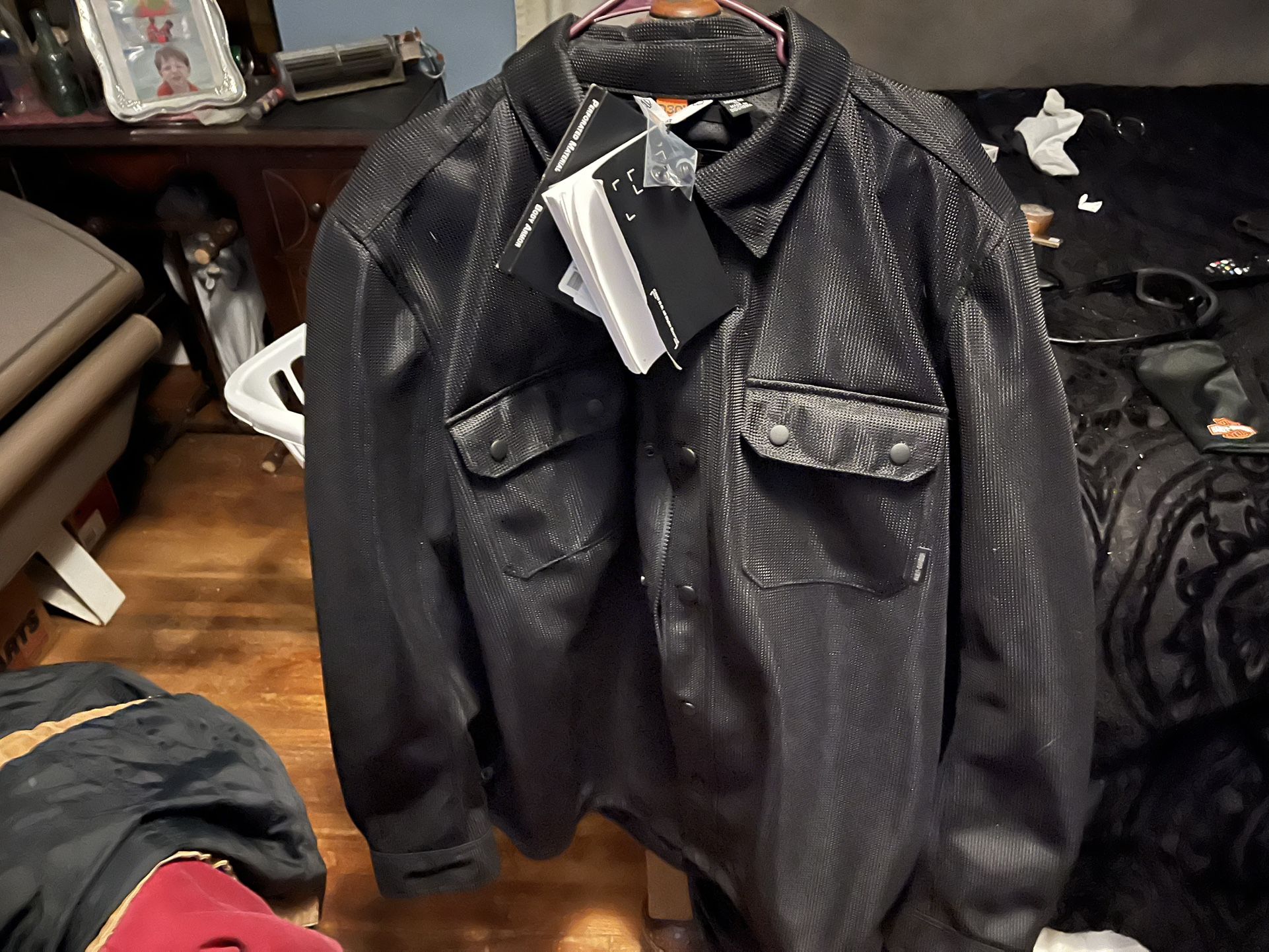 Harley Davidson Coat New With The Tags Stil On It 