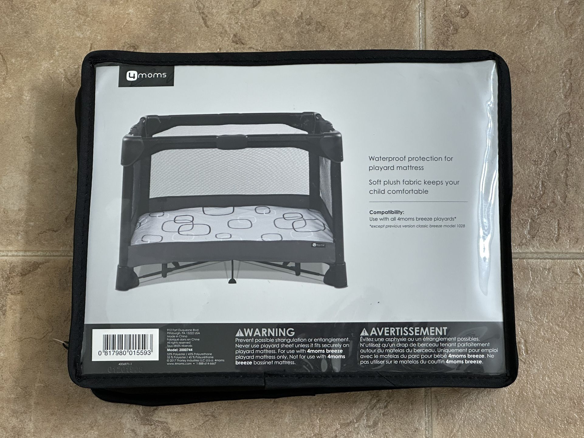 4moms Waterproof Pack And Play Playard Sheet