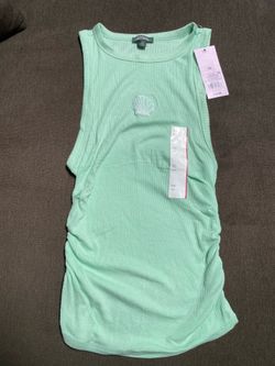 Light green tank top