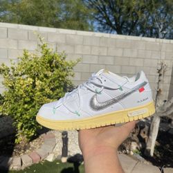 Dunk Low Off White Lot  01of 50 (Read Description) 