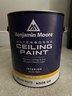 Benjamin Moore Ceiling White Flat Paint