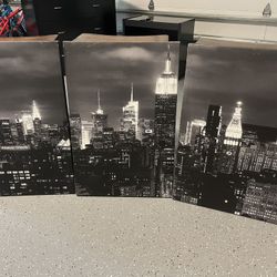 3 New york City Canvas