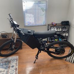 72v 40ah 8000w stealth bomber build