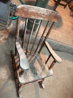KidKraft Wooden Rocking Chair (ready time paint)