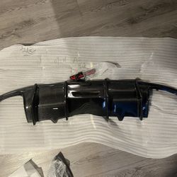 Audi B9 Rear Carbon Diffuser 