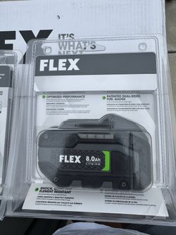 New Flex Tools 24V Batteries 5 Ah, 6 Ah & 8 Ah