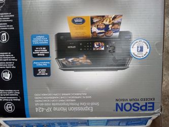 Epson wireless all in one scanner, copier printer and photos