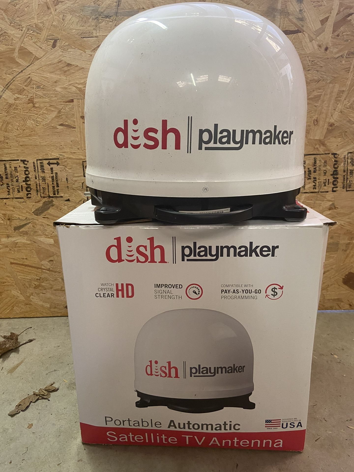 Dish Playmaker + Winegard Stand + Coax