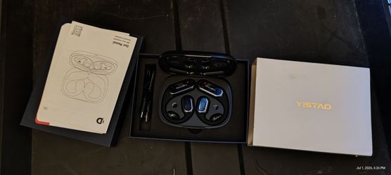 Bone conduction Bluetooth headphones