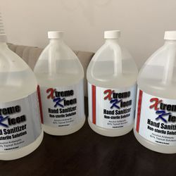 Hand Sanitizer four  5 Gallon Bottles  5$ Each 