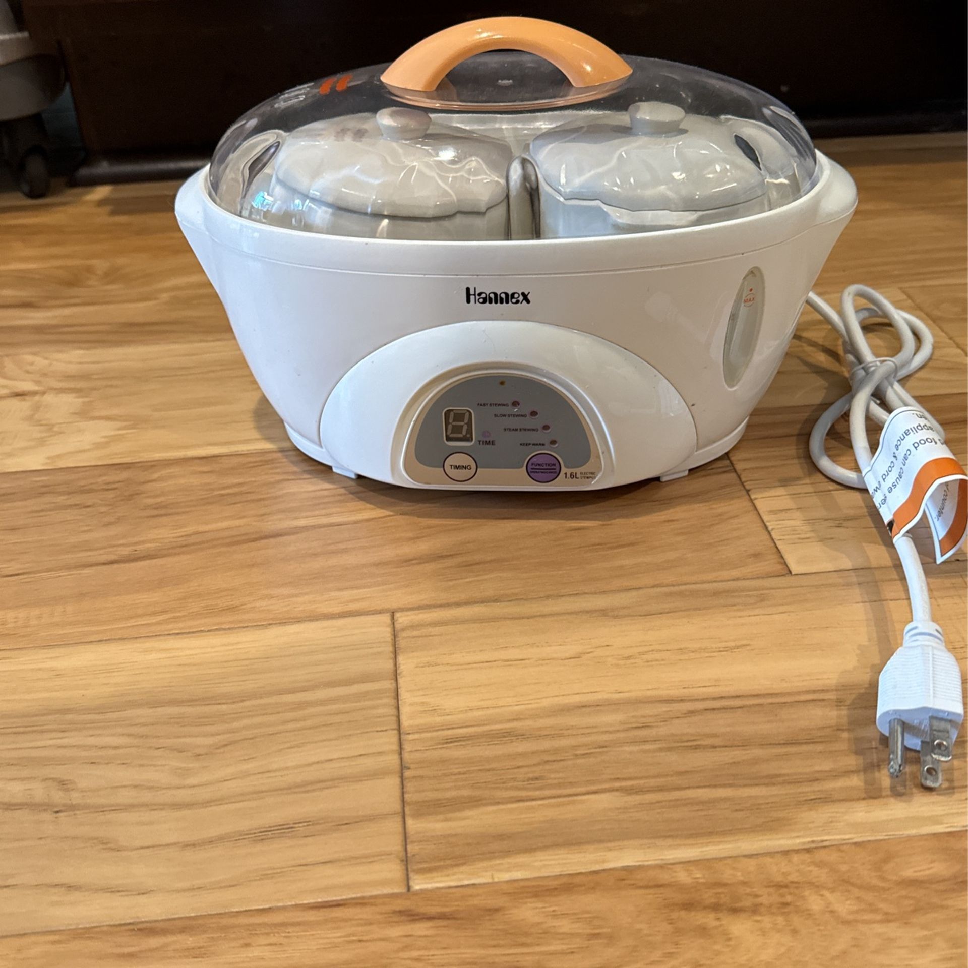 Hannex 1.6L Electric Multi-Stew Pot 2-in-1