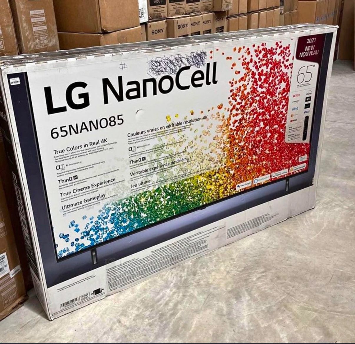 65 “ LG Smart 4K NANOCELL HDR TV