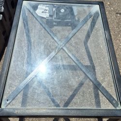 Glass Top Table