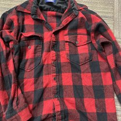 Pendleton Outdoorsman Shirt Wool Check Mens L Long Plaid USA Lumberjack
