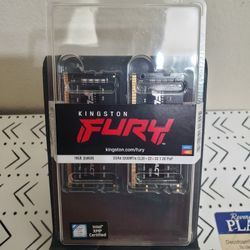 Laptop Ram Kingston Fury 16gb (2x8gb) Sodimm 3200mhz
