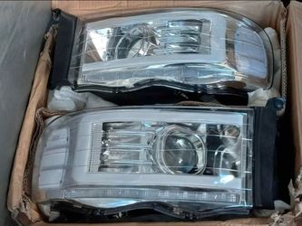 02-05 Dodge Ram LED Headlights Faros Calaveras Micas Luces Lamps