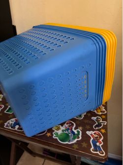 New storage baskets