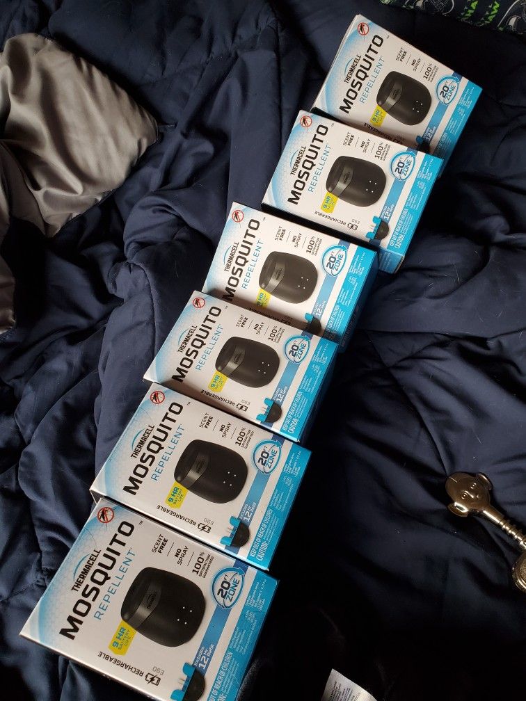 6 New Sealed Mosquito Repellent Systems