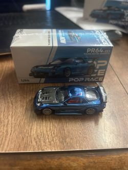Pop Race 1/64 scale Mazda RX-7 RE-Amemiya PR64-223
