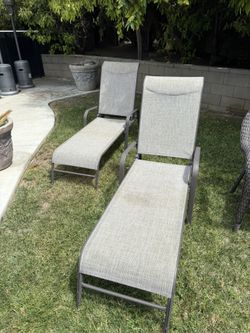 2 Lawn Chairs 