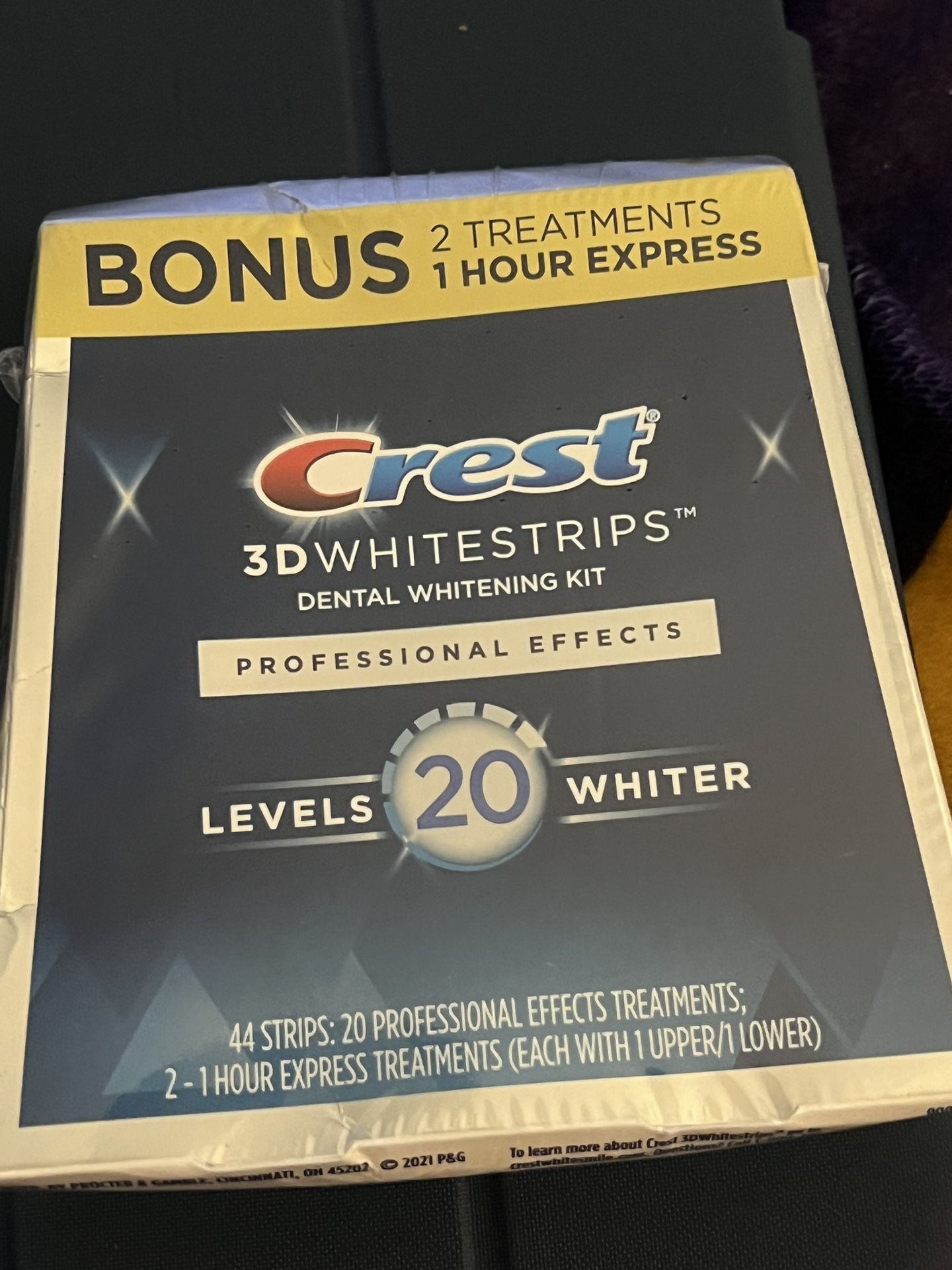 CREST WHITE STRIPS LEVEL 20