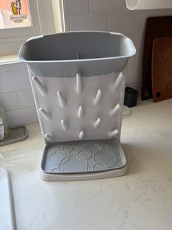Baby Bottle Drying Rack with Drip Tray