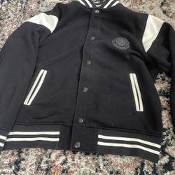 Uniqlo Black Button Jacket 9-10 Yr