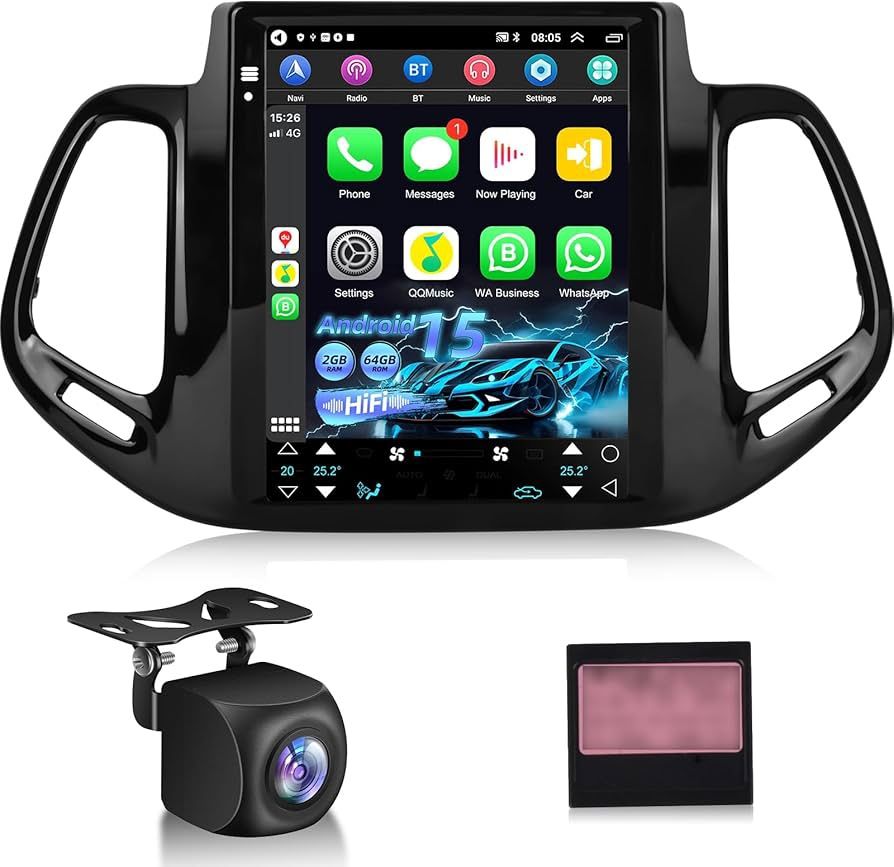 9.7 Inch Car Stereo for Jeep Compass 2017 2018 2019, 2+64G NEW❗️❗️