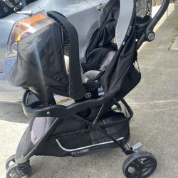 Babytrend Stroller  W Car seat And Base 