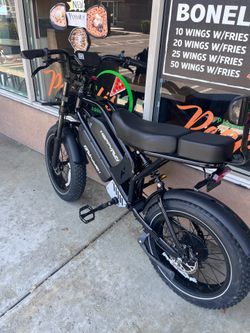 Dual-Motor Dual-Battery Electric Cargo Bike