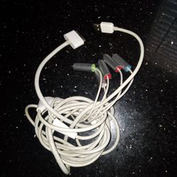 Genuine Rare Apple A1258 iPod iPad Audio Visual USB Cable

