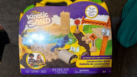 Kinetic Sand Construction Zone Playset