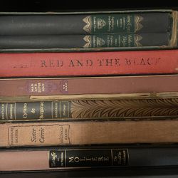 Set Of 7 Vintage Books