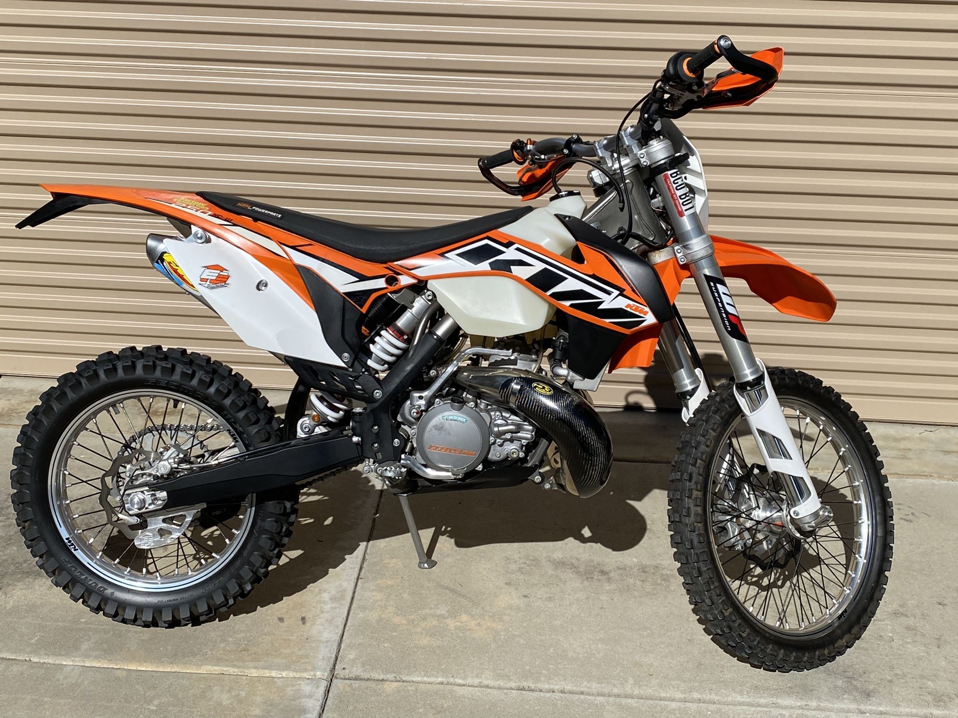 2014 KTM 250xcw  Only 294 Miles