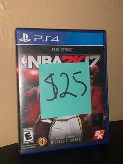 PlayStation NBA 2K17 PS4 PS5 Video Game Basketball