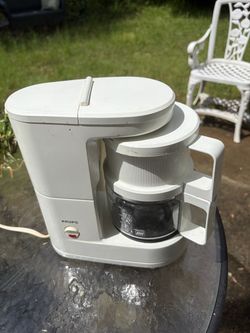 Krups White Drip Coffee Maker