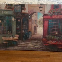 French/ Italian Decor Paintings  20$ For Both 