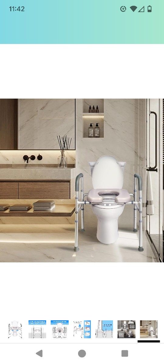 Raised Toilet Seat