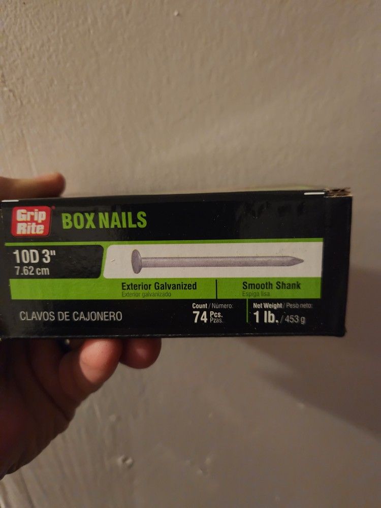 Galvanized 3" Nails