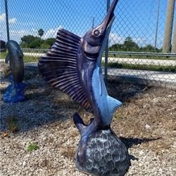 Large Sailfish Statue 
