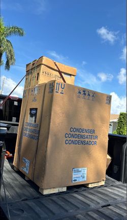 New Carrier 5 Ton Heat Pump complete system 454b