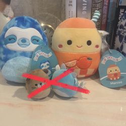 squishmallow lot of 5