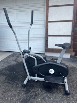 Elliptical exercise bike