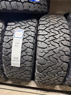 Bfgoodrich tires all terrain ko3 in 37’s Rim 17