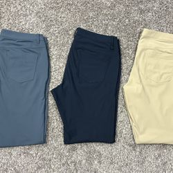 Men’s LULULEMON Multi-Color Pants - Size 36 Tall 